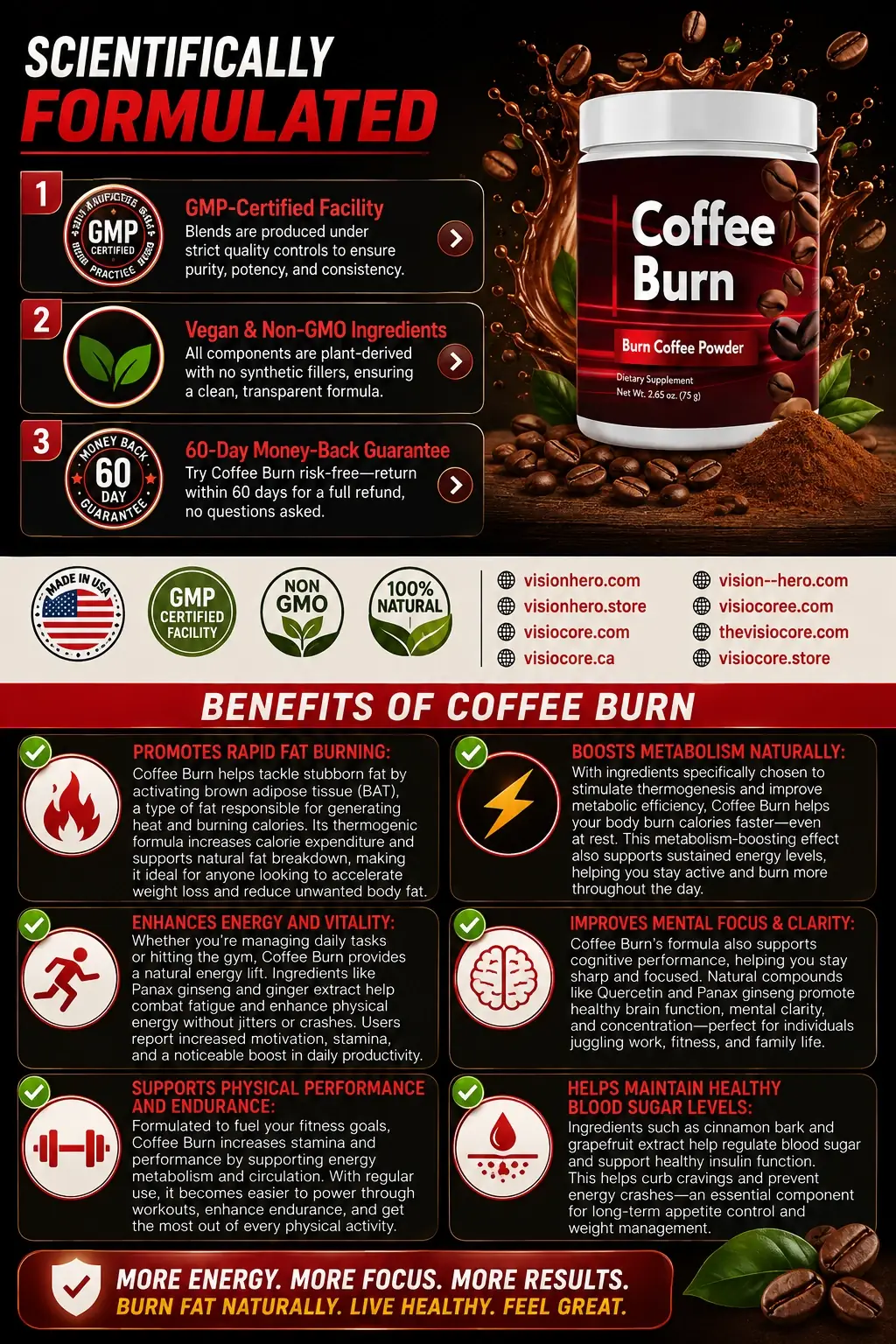 Coffee Burn official website